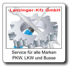 Service für alle Marken PKW, LKW und Busse